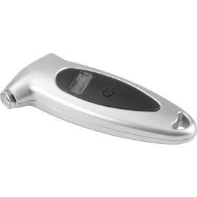   Gumiabroncs nyomásmérő, Strend Pro Airtool DT-3, ezüst, digitális, akkumulátoros, automatikus kalibrálás, skálaválasztás (psi, bar, mm), ±0,5 psi pontosság