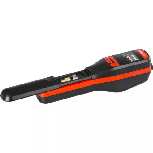 Kompresszor, Strend Pro K25, fekete, kézi, akkumulátoros, 150 PSI, 10 bar, LED világítás, USB-C töltés, digitális kijelző, automatikus leállás