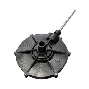   Szórókocsi hajtómű, Strend Pro Garden Goodfarm 411 kézi szórókocsihoz, fekete, műanyag burkolat, acél tengely