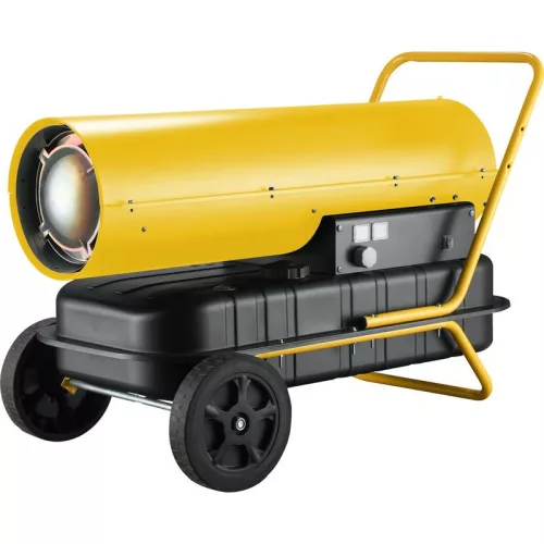 Dízel hőlégfúvó, Strend Pro BGO5005-50, sárga/fekete, 50 kW, 38 l tartály, légteljesítmény: 750 m3/óra, üzemidő: legfeljebb 8 óra