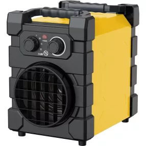   Elektromos hőlégfúvó, Strend Pro BGP3001-30, sárga/fekete, 3 kW, 230 V, légteljesítmény: 284 m3/óra, 2 fokozat (1500/3000 W)