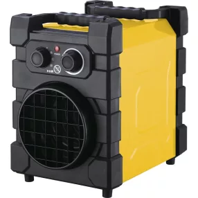   Elektromos hőlégfúvó, Strend Pro BGP3001-90, sárga/fekete, 9 kW, 400 V, légteljesítmény: 1328 m3/óra, ventilátor funkció, 3 fokozat (135/4500/9000 W)