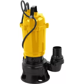   Elektromos búvárszivattyú, Strend Pro Garden WGD10, sárga/fekete, 550 W, 10 m kábel, maximális emelőmagasság: 10 m, 170 l/perc, szennyvízhez, úszókapcsolós