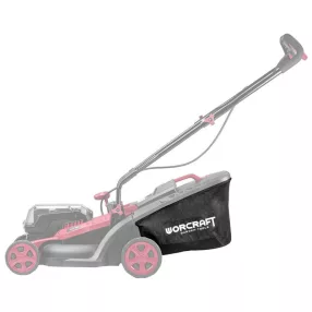   Fűnyíró fűgyűjtő alkatrész, Worcraft CLM-S40Li akkumulátoros fűnyíróhoz, fekete, 77. számú pótalkatrész