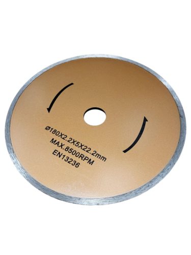 Csempevágó vágótárcsa, Worcraft TC08-180 csempevágóhoz, 7. számú pótalkatrész