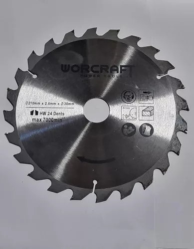 Fűrészlap gérvágóhoz, Worcraft MST14-210 gérvágó fűrészhez, 62. számú pótalkatrész