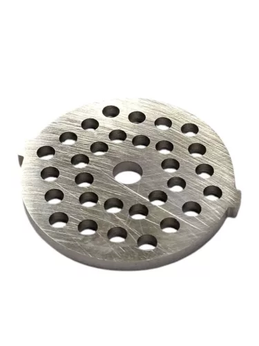 Húsdaráló szita készlet, Strend Pro MG1013R húsdarálóhoz, 2 db, lyukátmérők: 5 mm és 7 mm, edzett acél