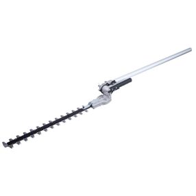   Bozótvágóhoz sövényvágó rúd, Worcraft CGT-S40LiBHP bozótvágóhoz, ezüst/fekete, a bozótvágóbót sövényvágóvá alakítja
