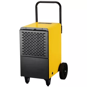   Páramentesítő, Strend Pro BGD1701-50-19, sárga/fekete, 7 l tartály, 50 l/nap kapacitás, időzítővel, folyamatos vízelvezetés, 900 W, kerekes (TC119211)