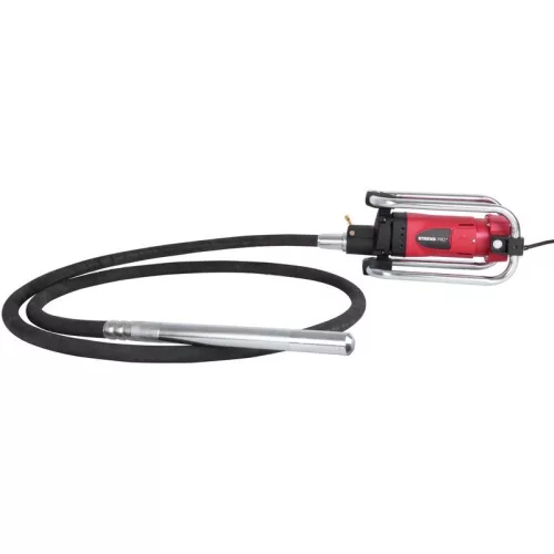 Elektromos betonvibrátor, Strend Pro TCT0507B, piros/fekete, 2300 W, 230 V, hosszúság: 400 cm, merülő