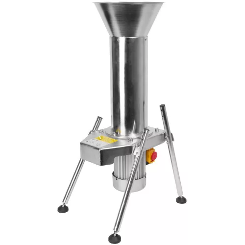 Elektromos gyümölcsdaráló, Strend Pro Garden EFC-1, 15 l, 1100 W, 400 kg/óra, 55 x 55 x 104 cm, rozsdamentes acél, túlterhelésvédelem