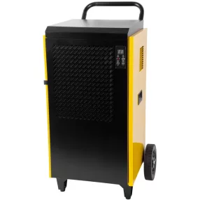   Páramentesítő, Strend Pro BGD1702-80-X, sárga/fekete, 70 l/nap kapacitás, időzítővel, folyamatos vízelvezetés, páratartalom beállítás 10-95%, 1300 W, kerekes, tömlővel (TC119589)