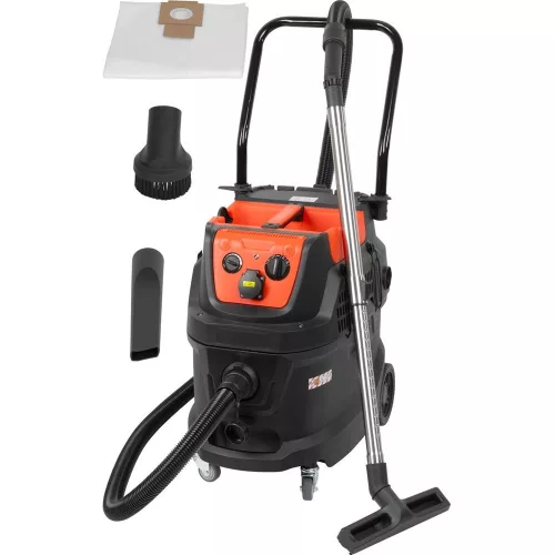 Ipari száraz-nedves porszívó, Strend Pro MWD223, fekete, 1600 W, tartály: 40 l, HEPA szűrő