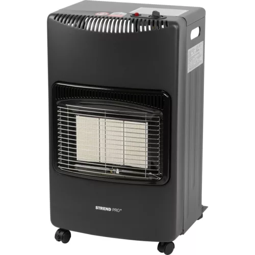 Strend Pro DA-201F hősugárzó, gázos, hordozható, energiatakarékos, 4,2 kW, fekete