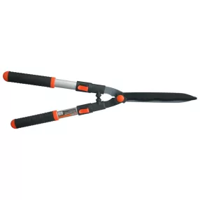   Sövényvágó olló, Strend Pro Garden KT3833A, fekete/narancssárga, alumínium nyél, acél penge, maximum 20 mm átmérő, teleszkópos