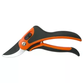   Metszőolló, Strend Pro Premium 3158B, fekete/narancssárga, 210 mm, műanyag test, acél penge, maximum 20 mm átmérő