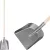 Lapát, Strend Pro Garden S504-2.WH, szürke, 150 cm, 28 x 23,5 cm, acél fej, fa nyél, egyenes
