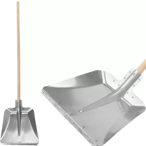 Hólapát, Strend Pro Garden S805-5WH, ezüst, alumínium fej, fa nyél, extra erős