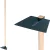 Kerti kapa, Strend Pro Garden G284A-WH, sötétzöld, egyenes, 120 cm nyél, 18,5 cm munkaszélesség, acél fej, fa nyél