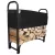 Fatároló, Strend Pro, Homefire LR800, 39,3 x 126,2 x 118 cm, kályhához és kandallóhoz, PE ponyva, 38 mm csőszerkezet