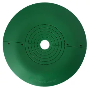   Fatörzsvédő, Tree Guard GR500, zöld, maximum 32 cm átmérő, facsemetékhez, állítható, könnyű fűnyírás a törzs mellett
