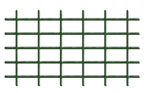 Futtatórács, Strend Pro Garden MEK6, zöld, 145 x 42,5 cm, szögletes, 4/4,7 mm, PVC bevonatú acél, beltéri és kültéri használatra