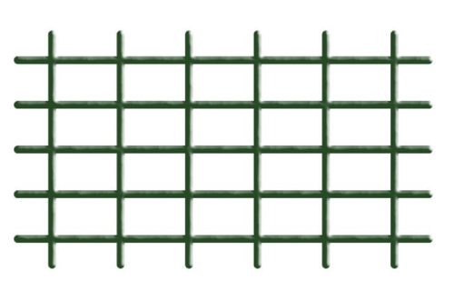 Futtatórács, Strend Pro Garden MEK6, zöld, 145 x 72,5 cm, szögletes, 4/4,7 mm, PVC bevonatú acél, beltéri és kültéri használatra