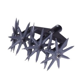   Kultivátorfej, Strend Pro Premium HS-731B, sötétszürke, 31 x 23 cm, edzett acél, 6 tárcsás, nyél nélkül