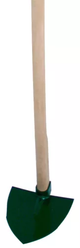 Kerti kapa, Strend Pro Garden, zöld, hegyes, 120 cm nyél, 17 cm munkaszélesség, acél fej, fa nyél