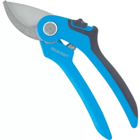   Metszőolló, Aquacraft 340070, kék, műanyag test, acél penge, maximum 20 mm átmérő