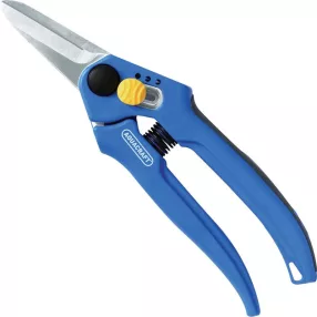   Metszőolló, Aquacraft 330730, kék, acél penge, maximum 15 mm átmérő, állítható nyélszélesség
