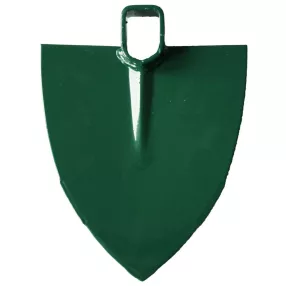 Kerti kapa, zöld, hegyes, 120 cm nyél, acél fej, fa nyél