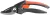 Metszőolló, Strend Pro Garden PS891, fekete/piros, 208 mm, fekete/piros, acél penge, maximum 15 mm átmérő
