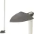 Kerti kapa, Strend Pro Garden, sötétszürke, hegyes, 120 cm nyél, 16 cm munkaszélesség, acél fej, fa nyél