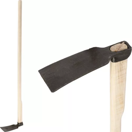 Kerti kapa, Strend Pro Garden Gardex Basmat, egyenes, 120 cm nyél, 8,5 cm munkaszélesség, acél fej, fa nyél