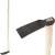 Kerti kapa, Strend Pro Garden Gardex Basmat, egyenes, 120 cm nyél, 8,5 cm munkaszélesség, acél fej, fa nyél
