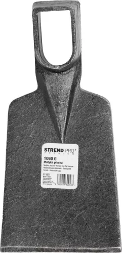 Kerti kapafej, Strend Pro Garden, fekete, egyenes, 11,5 cm munkaszélesség, kovácsolt acél, nyél nélkül