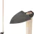 Kerti kapa, Strend Pro Garden, sötétszürke, hegyes, 120 cm nyél, 11 cm munkaszélesség, acél fej, fa nyél