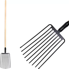 Villa, Strend Pro Garden F109, acél fej, fa nyél, 9 ágú