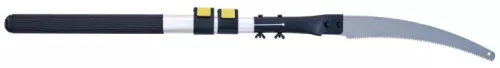 Ágfűrész, Strend Pro Garden PYSW99-1, ezüst/fekete, 33 cm pengehossz, teleszkópos, maximum 150 cm magasság, acél penge, acél rúd