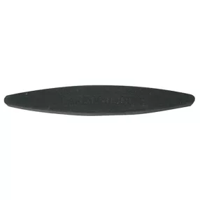   Kaszakő, sötétszürke, 40 x 15 x 220 mm, természetes kőzet, orsó alakú, vízzel használható, puha szerkezetű, magas kopásállóságú (TC211467)