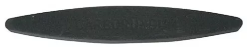 Kaszakő, sötétszürke, 40 x 15 x 220 mm, természetes kőzet, orsó alakú, vízzel használható, puha szerkezetű, magas kopásállóságú (TC211467)