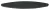 Kaszakő, sötétszürke, 40 x 15 x 220 mm, természetes kőzet, orsó alakú, vízzel használható, puha szerkezetű, magas kopásállóságú (TC211467)