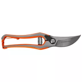   Metszőolló, Strend Pro Garden P4744, szürke, 225 mm, acél test, acél penge, maximum 20 mm átmérő
