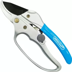   Metszőolló, Aquacraft 330123, ezüst/kék, 120 mm, alumínium test, acél penge, maximum 20 mm átmérő
