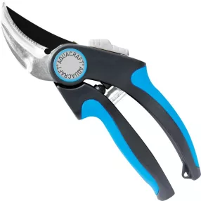   Metszőolló, Aquacraft 340061 Komfort, fekete/kék, 251 mm, alumínium test, acél penge, maximum 8 mm átmérő