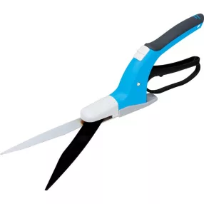   Szegélynyíró olló, Aquacraft 350160, kék, 40 cm, acél penge, 360°-ban forgatható