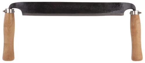 Kéreghasító kés, Strend Pro Garden Angarden, fekete, 26 cm pengehossz, acél penge, két fa markolat (TC211652)