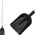 Lapát, Strend Pro Garden 714-13, fekete, 150 cm, 18,5 cm munkaszélesség, acél fej, fa nyél, egyenes