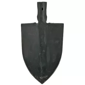   Ásófej, Strend Pro Garden, hegyes, 295 x 185 mm, fekete, kocsácsolt acél, hajlított, nyél nélkül